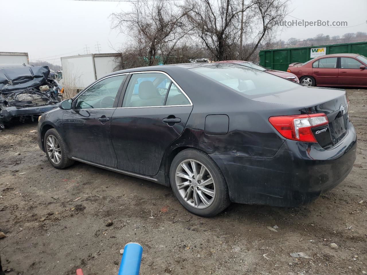 2012 Toyota Camry Base Black vin: 4T1BF1FK3CU007670