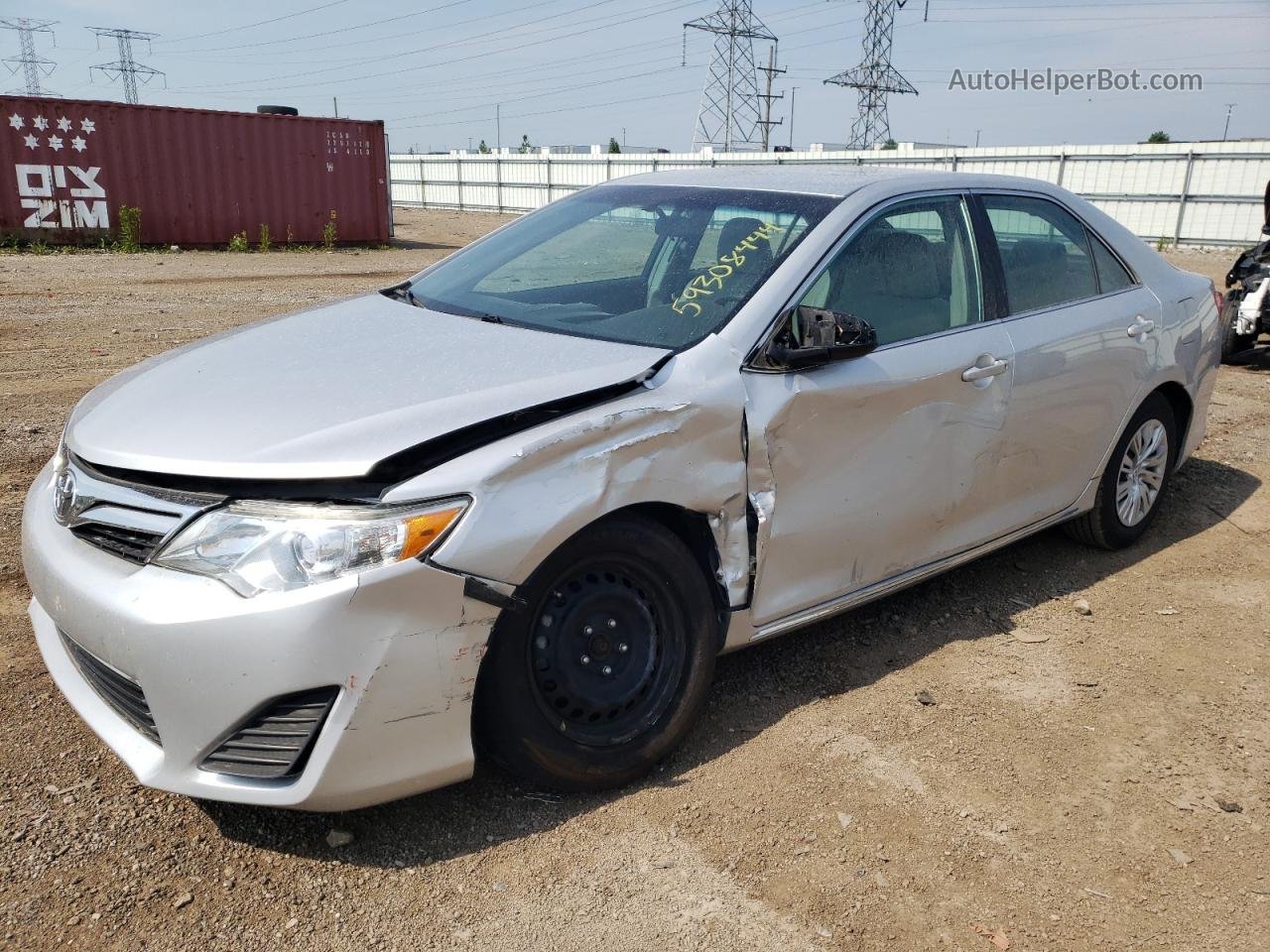 2012 Toyota Camry Base Silver vin: 4T1BF1FK3CU016076