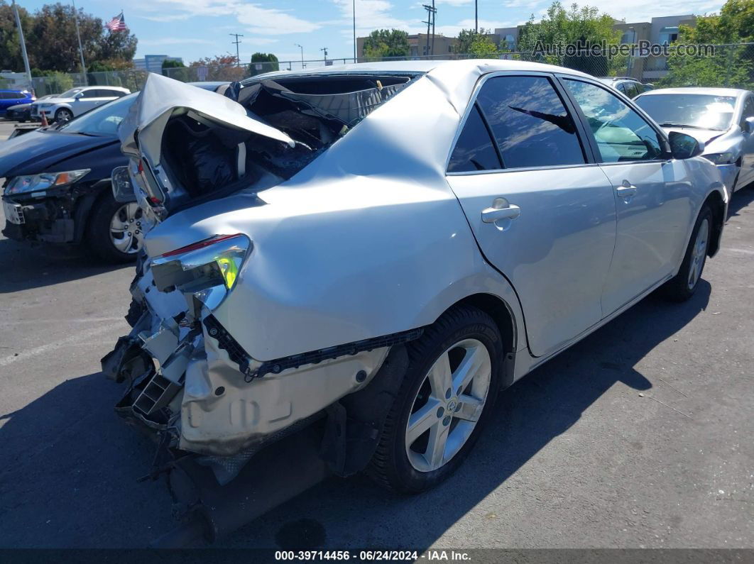 2012 Toyota Camry Le Silver vin: 4T1BF1FK3CU023707