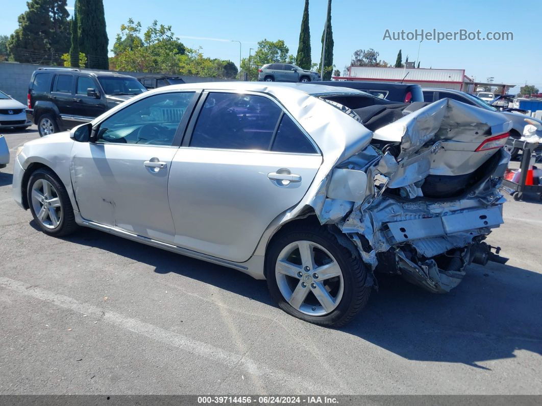 2012 Toyota Camry Le Серебряный vin: 4T1BF1FK3CU023707