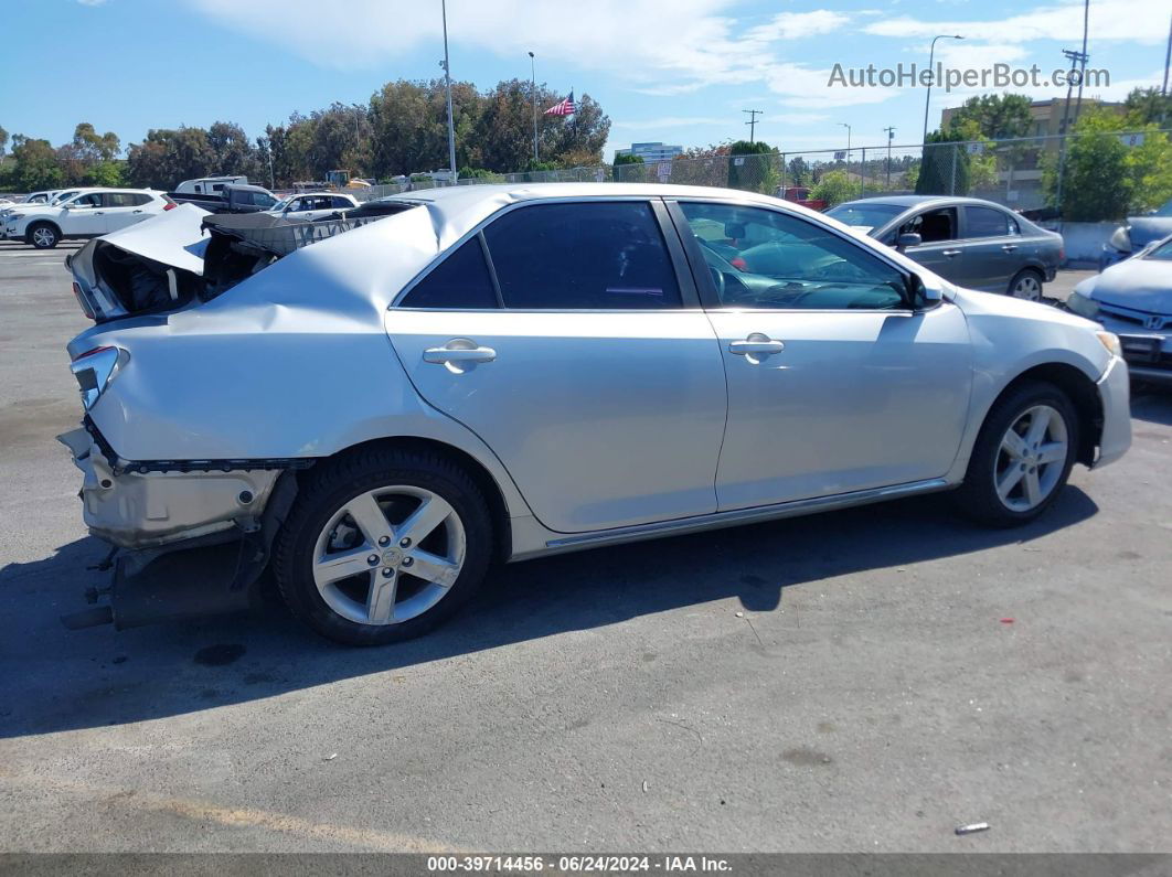 2012 Toyota Camry Le Silver vin: 4T1BF1FK3CU023707