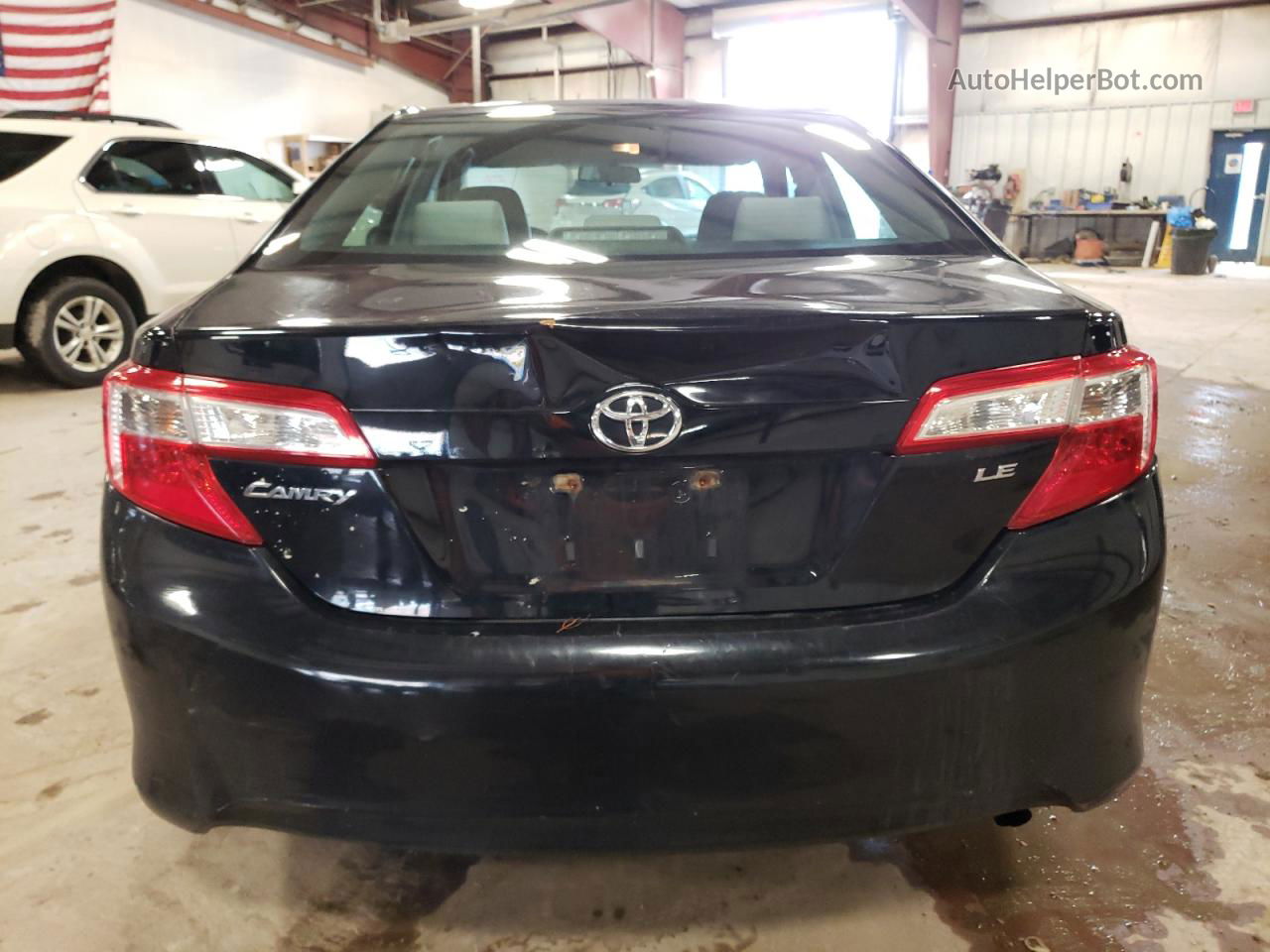 2012 Toyota Camry Base Черный vin: 4T1BF1FK3CU023870