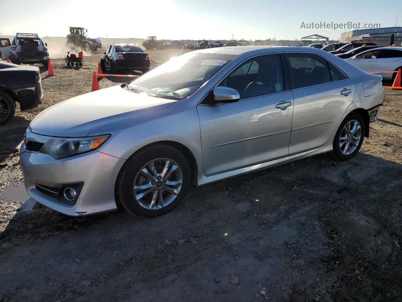 2012 Toyota Camry Base Silver vin: 4T1BF1FK3CU079954