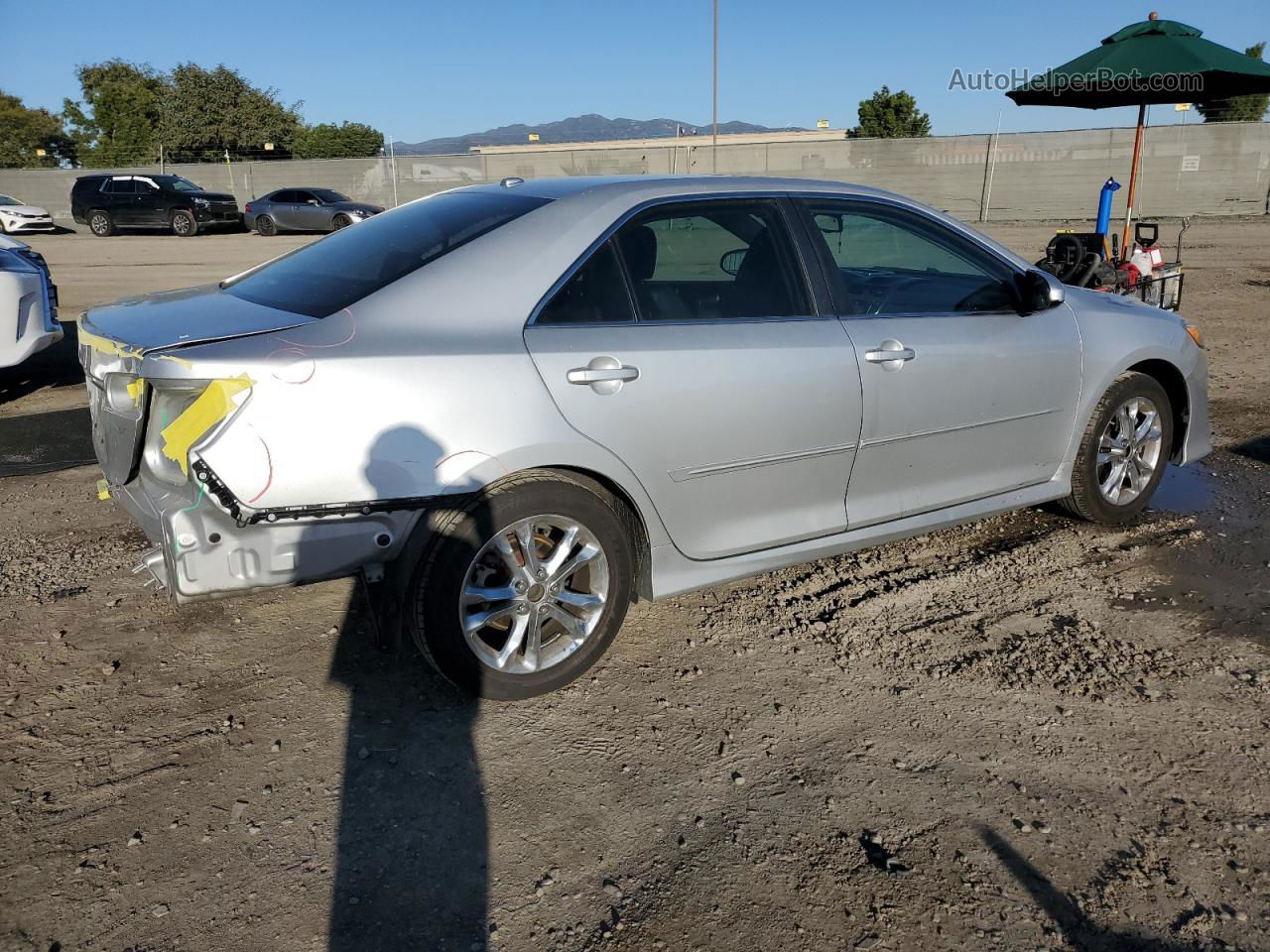 2012 Toyota Camry Base Серебряный vin: 4T1BF1FK3CU079954