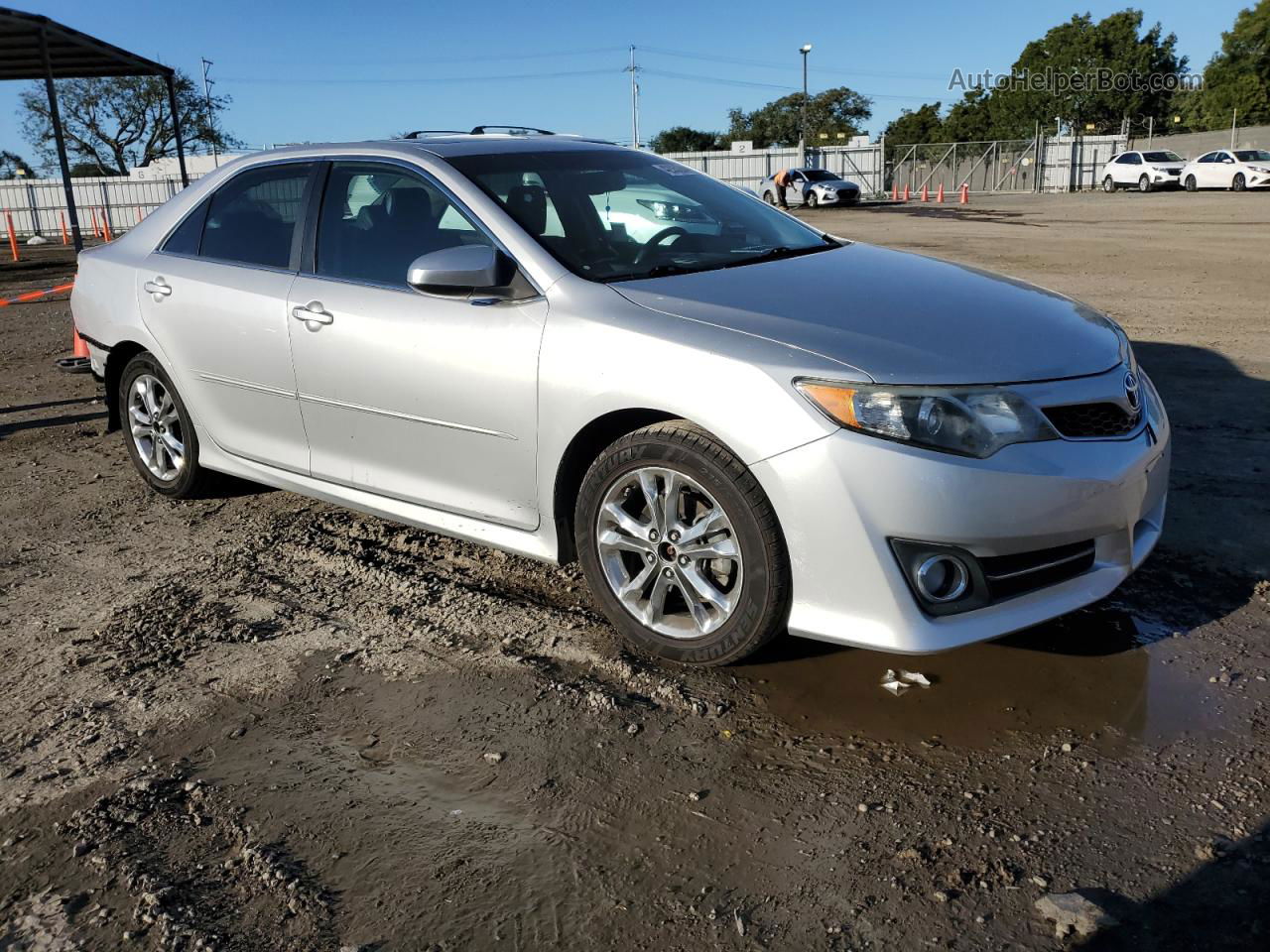 2012 Toyota Camry Base Silver vin: 4T1BF1FK3CU079954