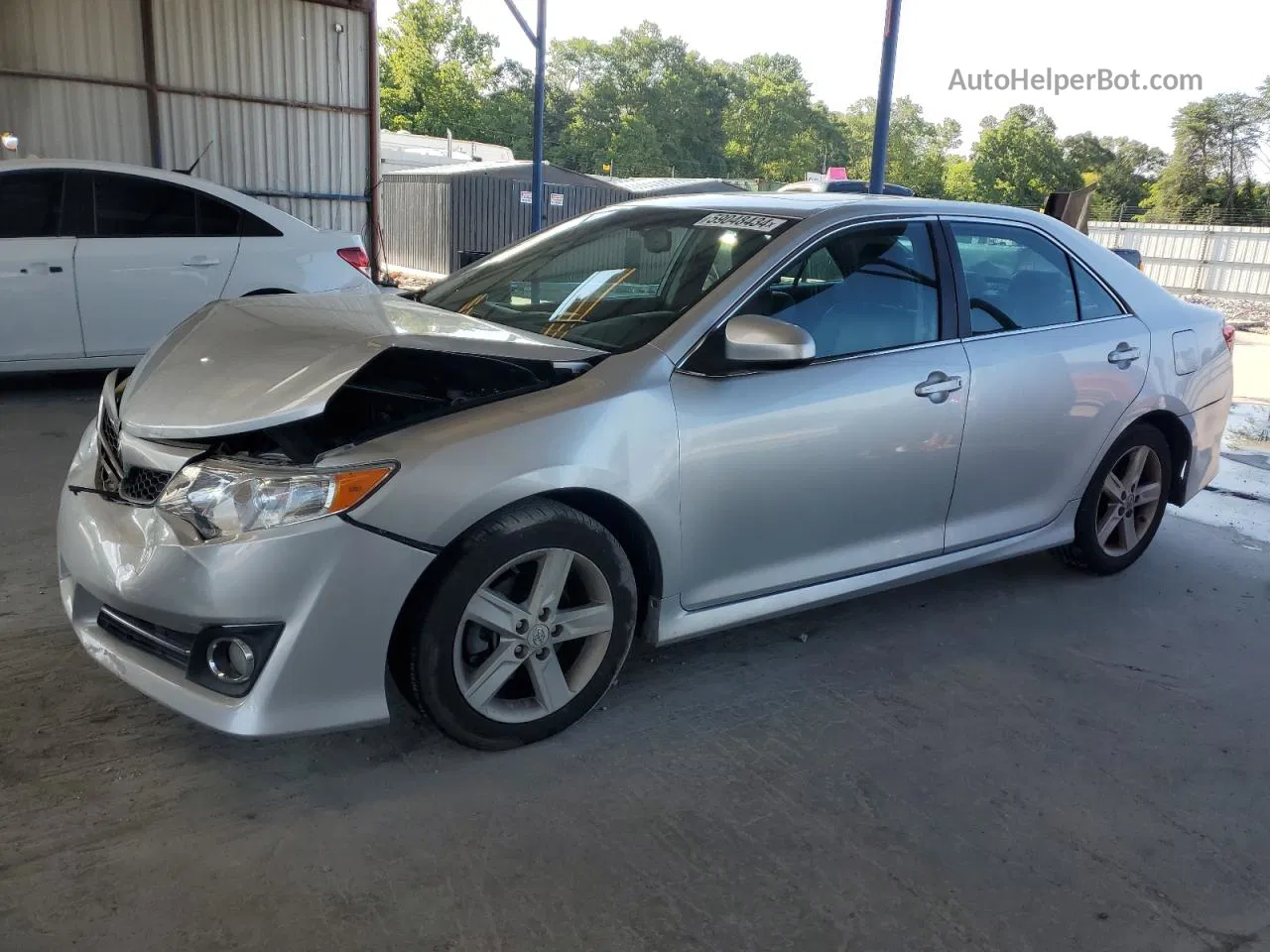 2012 Toyota Camry Base Silver vin: 4T1BF1FK3CU107543