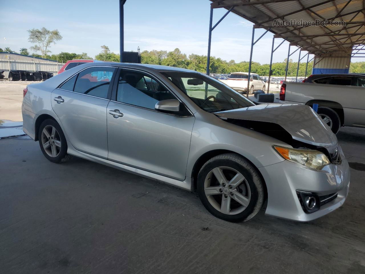 2012 Toyota Camry Base Silver vin: 4T1BF1FK3CU107543