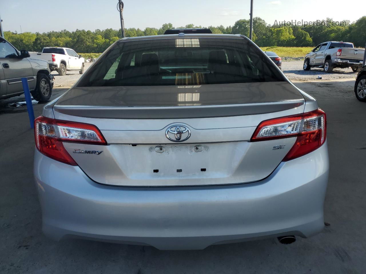 2012 Toyota Camry Base Silver vin: 4T1BF1FK3CU107543