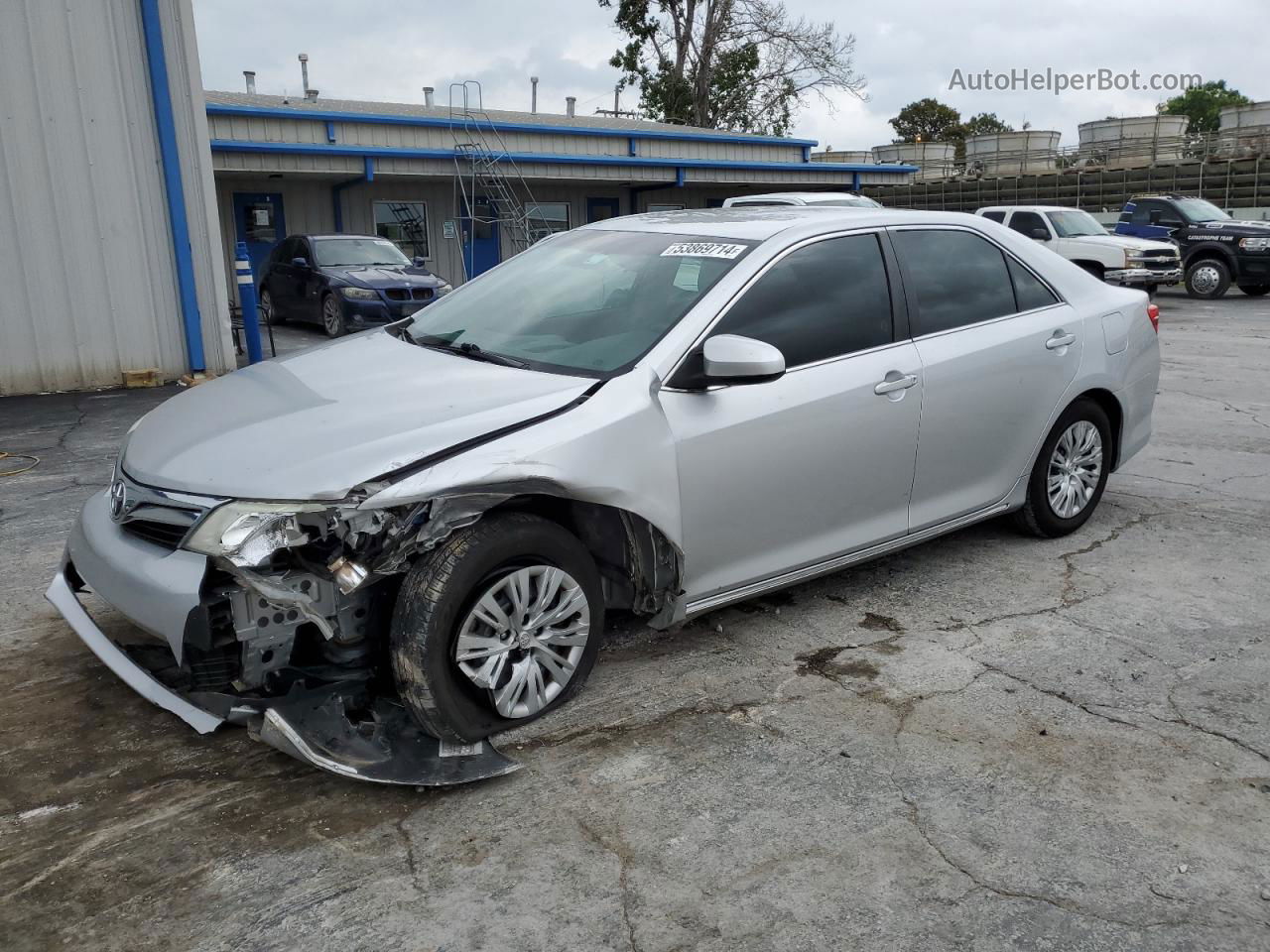 2012 Toyota Camry Base Silver vin: 4T1BF1FK3CU122477