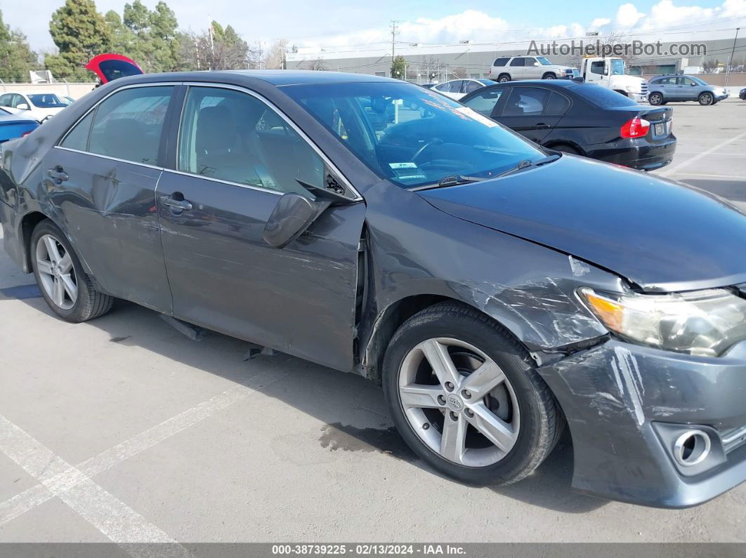 2012 Toyota Camry Se Gray vin: 4T1BF1FK3CU141028