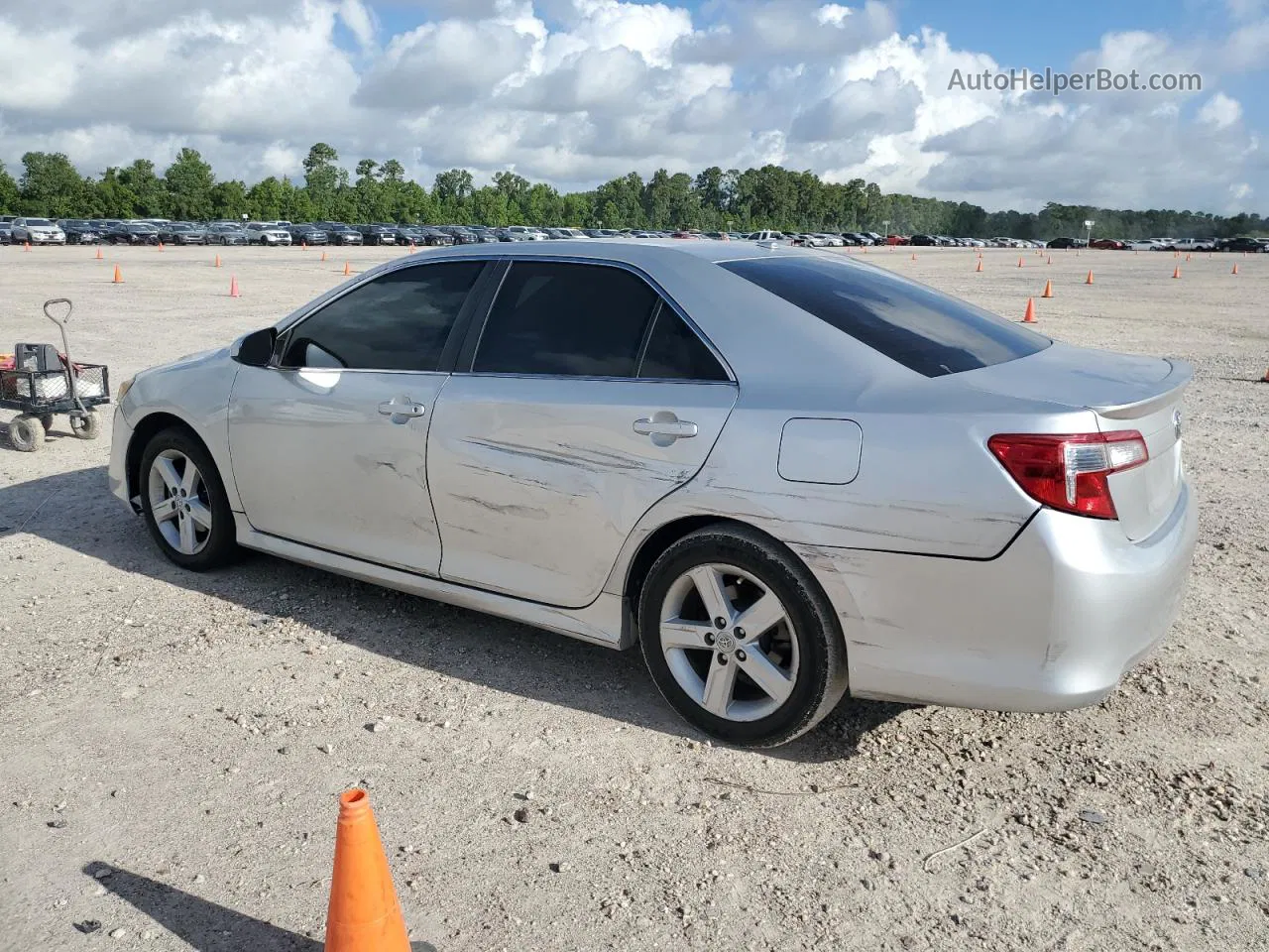 2012 Toyota Camry Base Silver vin: 4T1BF1FK3CU150229