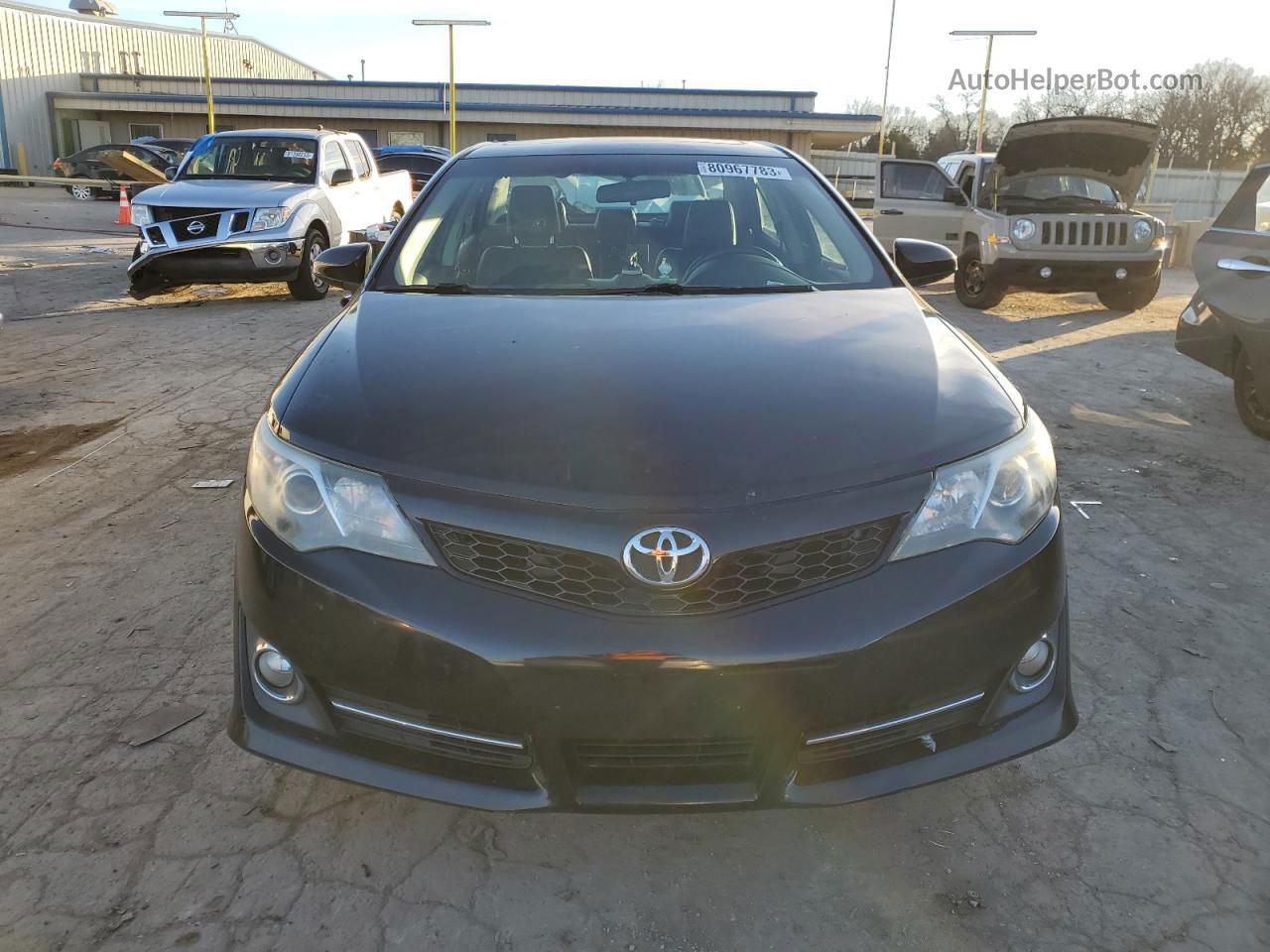 2012 Toyota Camry Base Black vin: 4T1BF1FK3CU152658