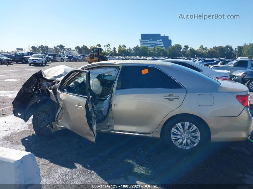 2012 Toyota Camry Le Beige vin: 4T1BF1FK3CU163112