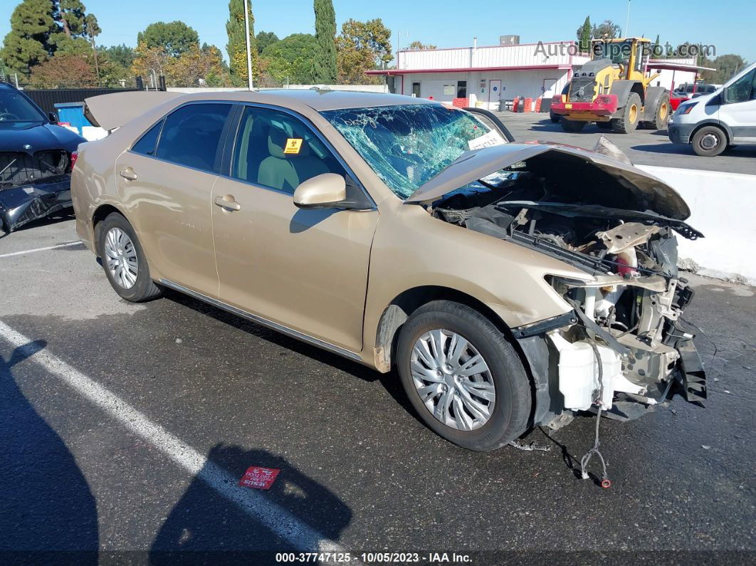 2012 Toyota Camry Le Beige vin: 4T1BF1FK3CU163112