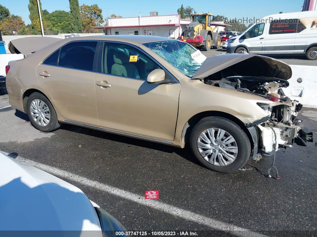 2012 Toyota Camry Le Beige vin: 4T1BF1FK3CU163112