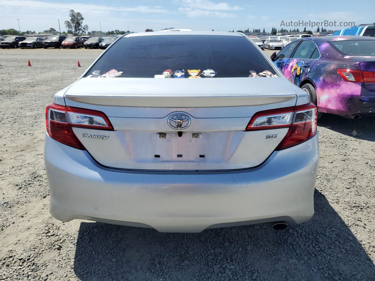 2012 Toyota Camry Base Silver vin: 4T1BF1FK3CU190827