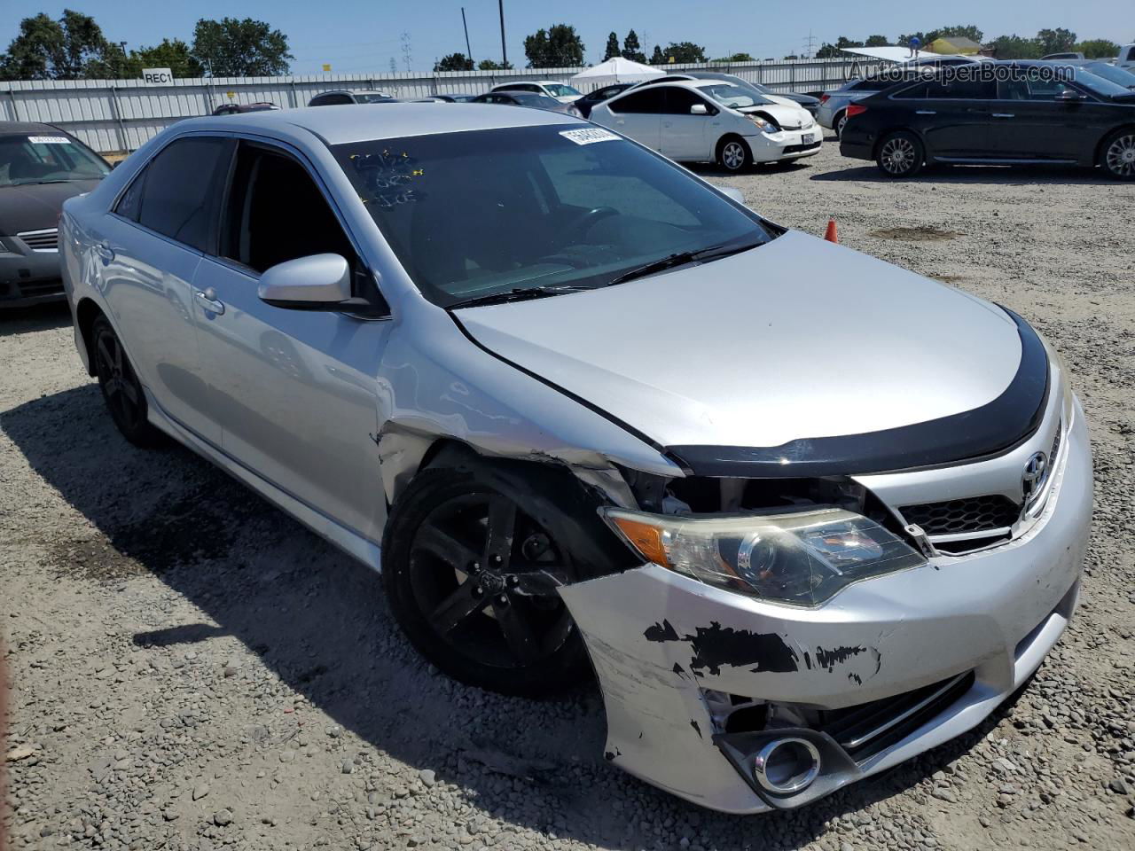 2012 Toyota Camry Base Silver vin: 4T1BF1FK3CU190827