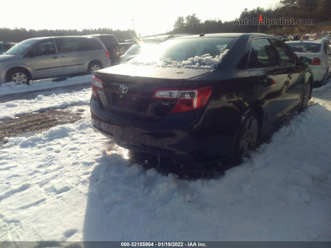 2012 Toyota Camry Se Limited Edition Black vin: 4T1BF1FK3CU191489