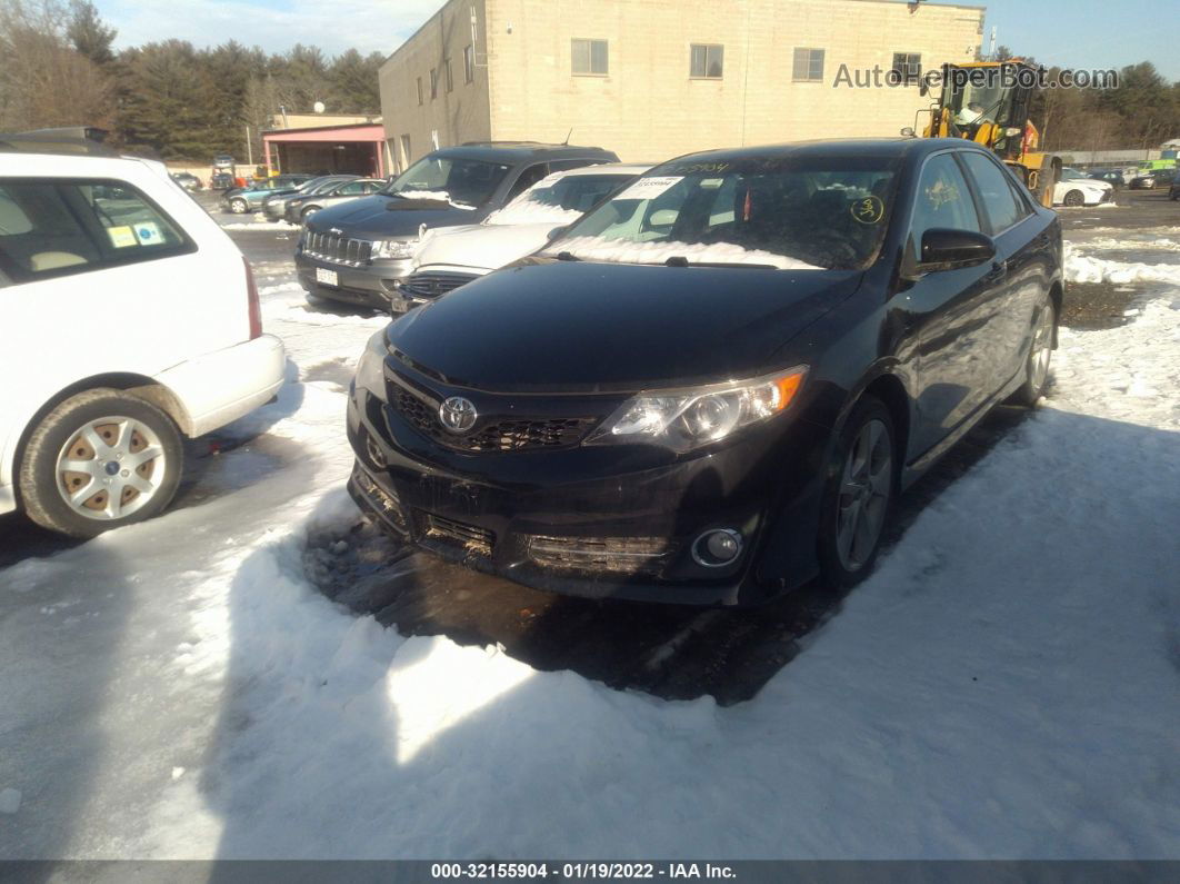 2012 Toyota Camry Se Limited Edition Black vin: 4T1BF1FK3CU191489