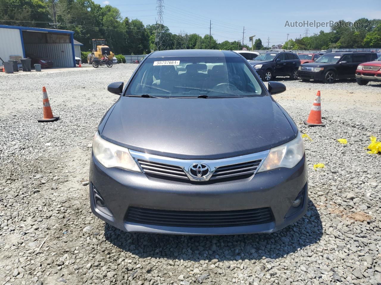 2012 Toyota Camry Base Gray vin: 4T1BF1FK3CU500443