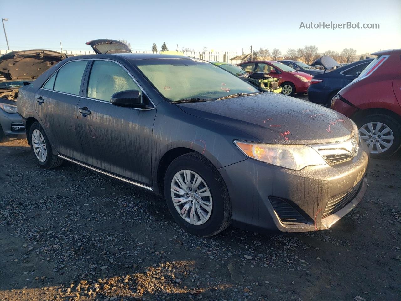 2012 Toyota Camry Base Charcoal vin: 4T1BF1FK3CU530820