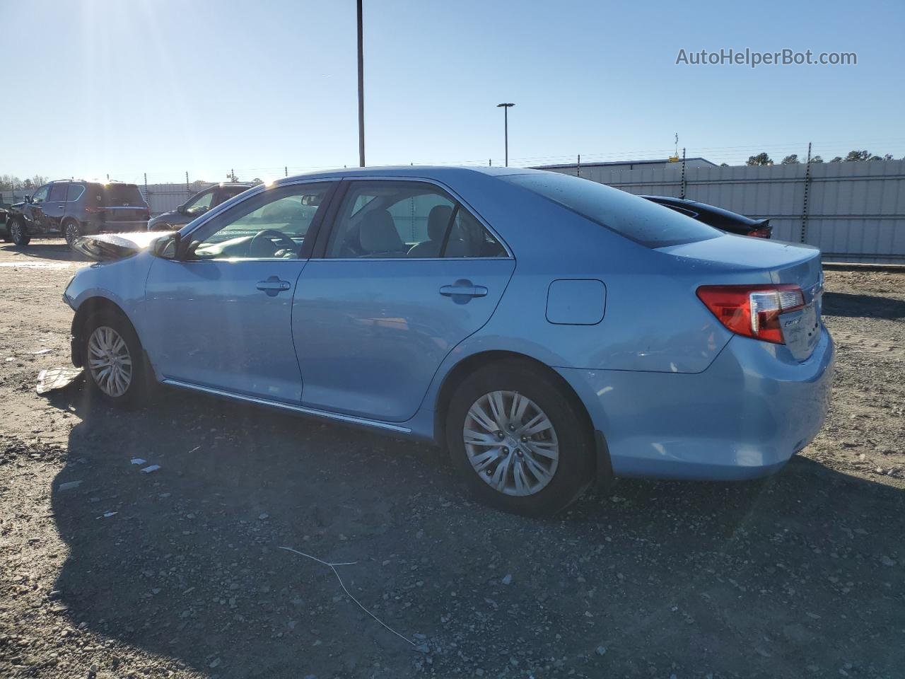 2012 Toyota Camry Base Синий vin: 4T1BF1FK3CU552722