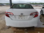 2012 Toyota Camry Base White vin: 4T1BF1FK3CU587843