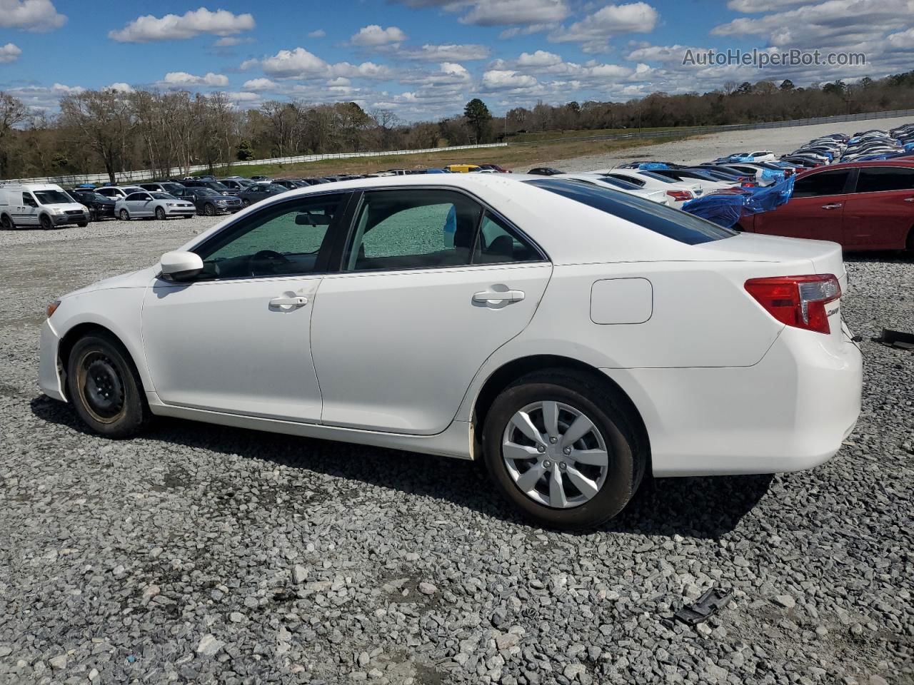 2012 Toyota Camry Base Белый vin: 4T1BF1FK3CU591472