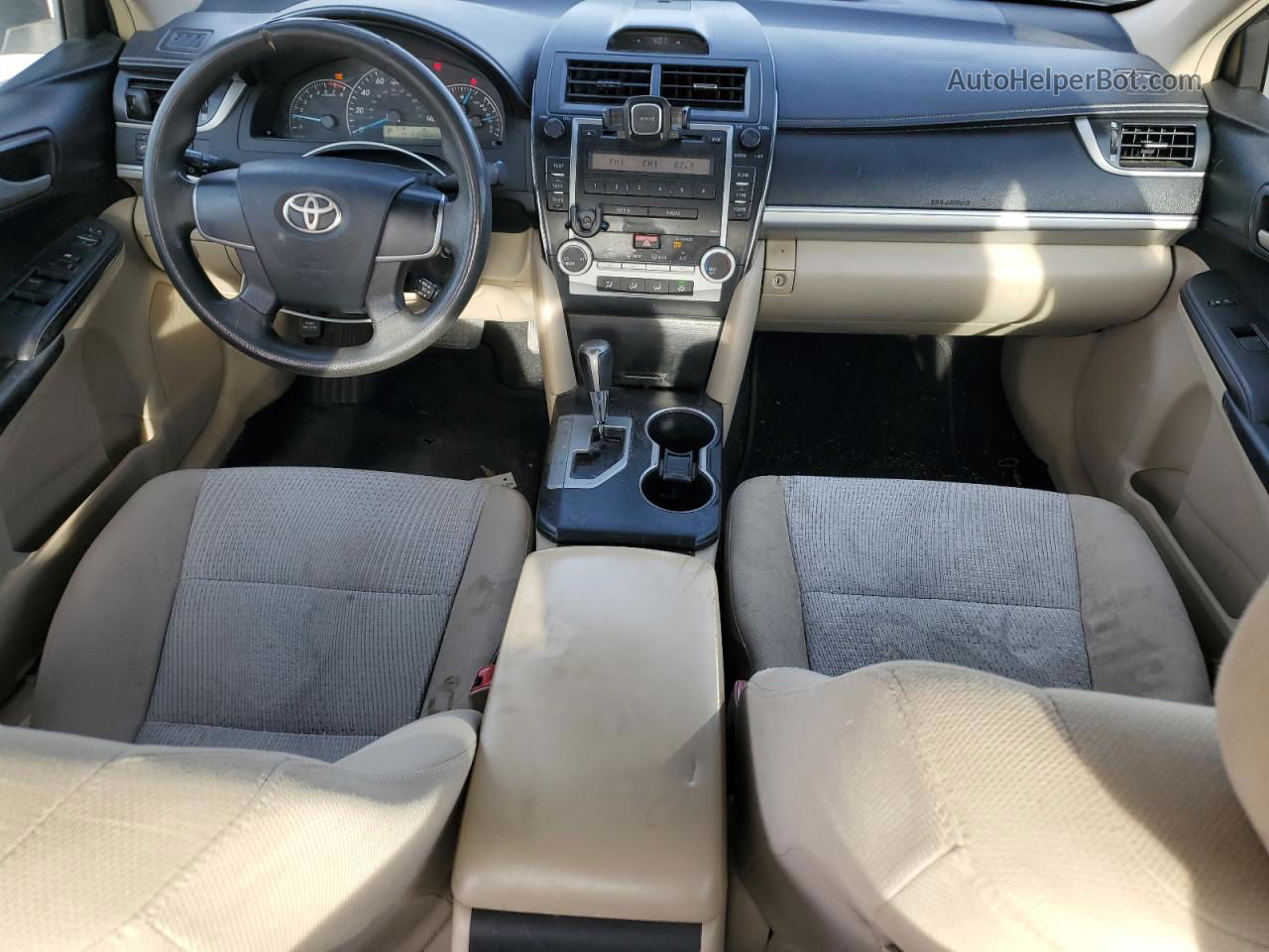 2012 Toyota Camry Base Серый vin: 4T1BF1FK3CU609873