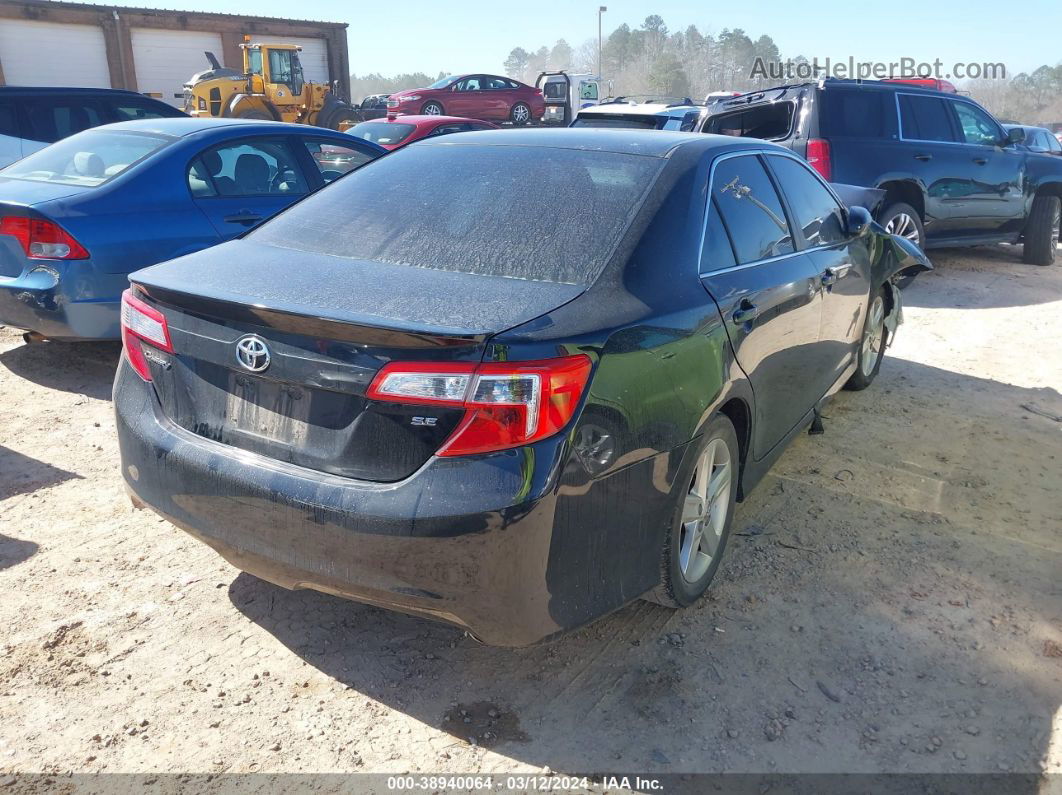 2013 Toyota Camry Se Black vin: 4T1BF1FK3DU295742