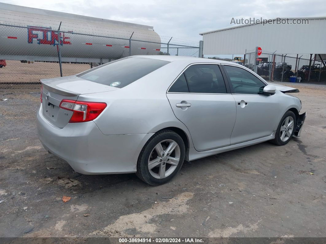 2013 Toyota Camry Se Серебряный vin: 4T1BF1FK3DU296650