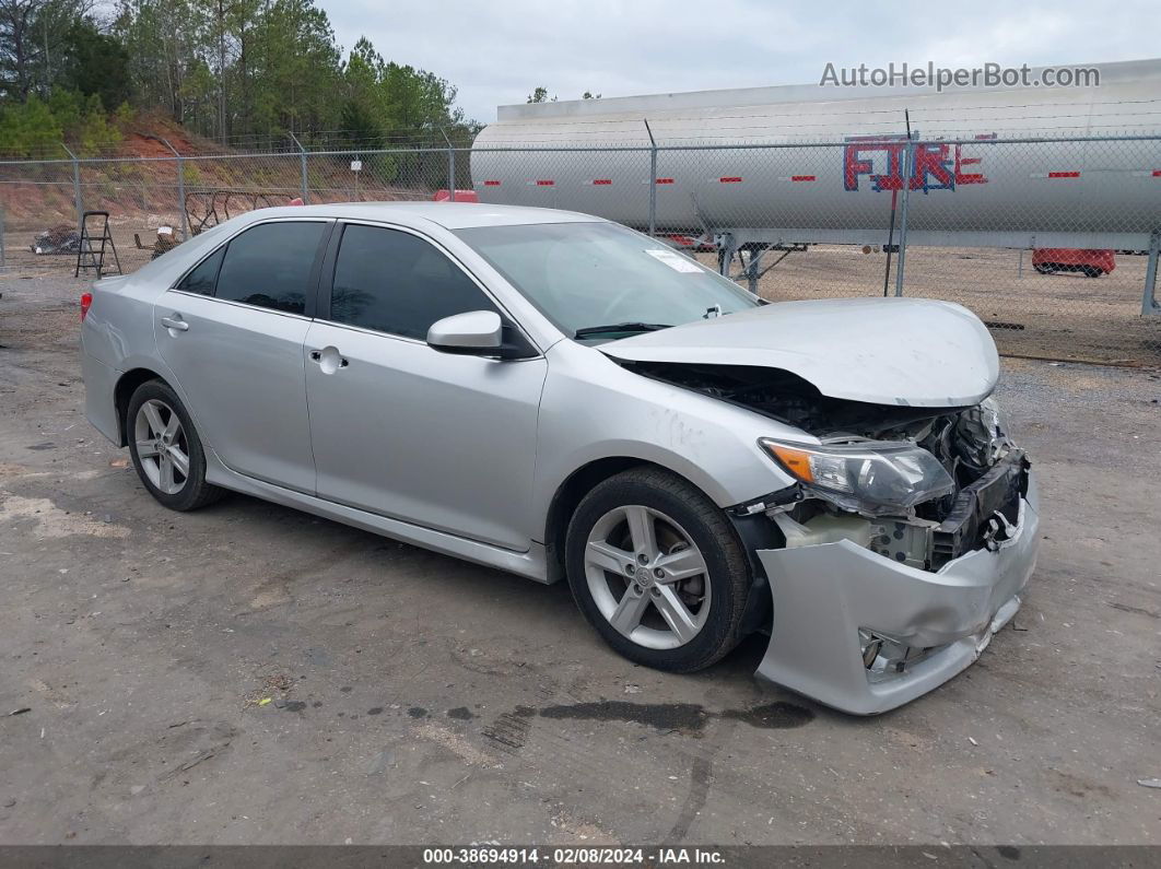 2013 Toyota Camry Se Silver vin: 4T1BF1FK3DU296650