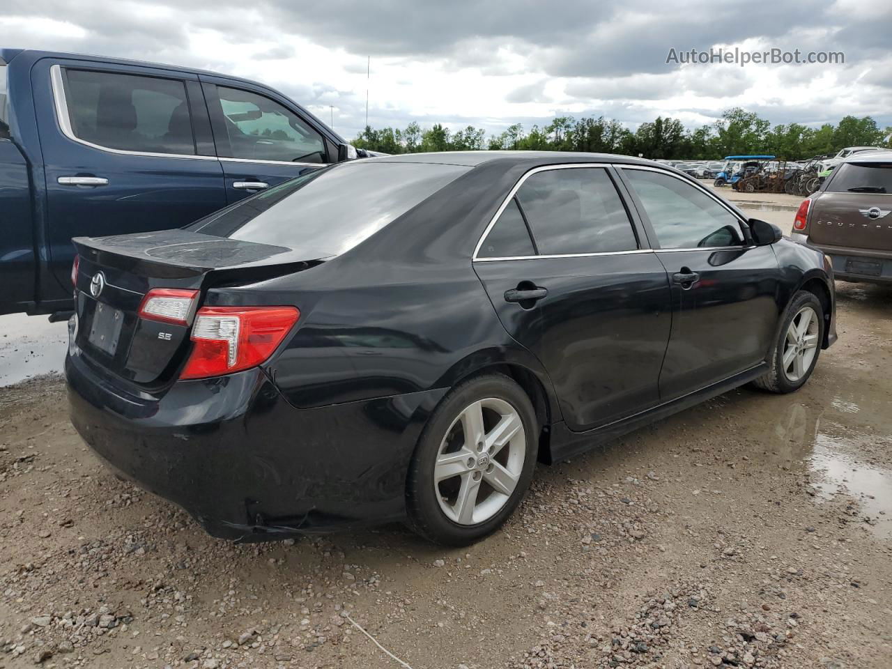 2014 Toyota Camry L Black vin: 4T1BF1FK3EU361059