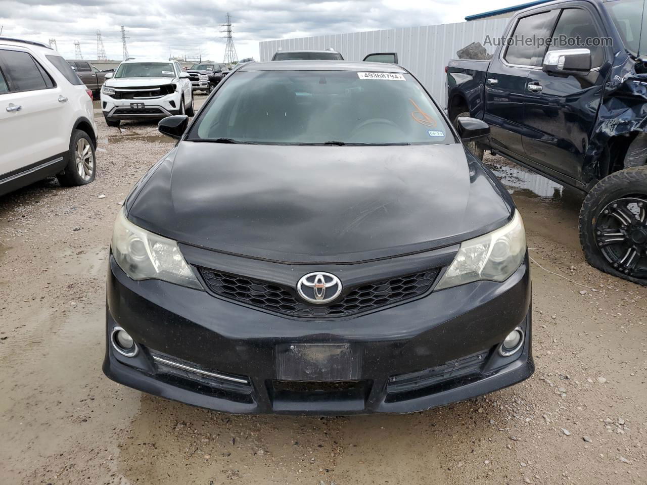 2014 Toyota Camry L Black vin: 4T1BF1FK3EU361059