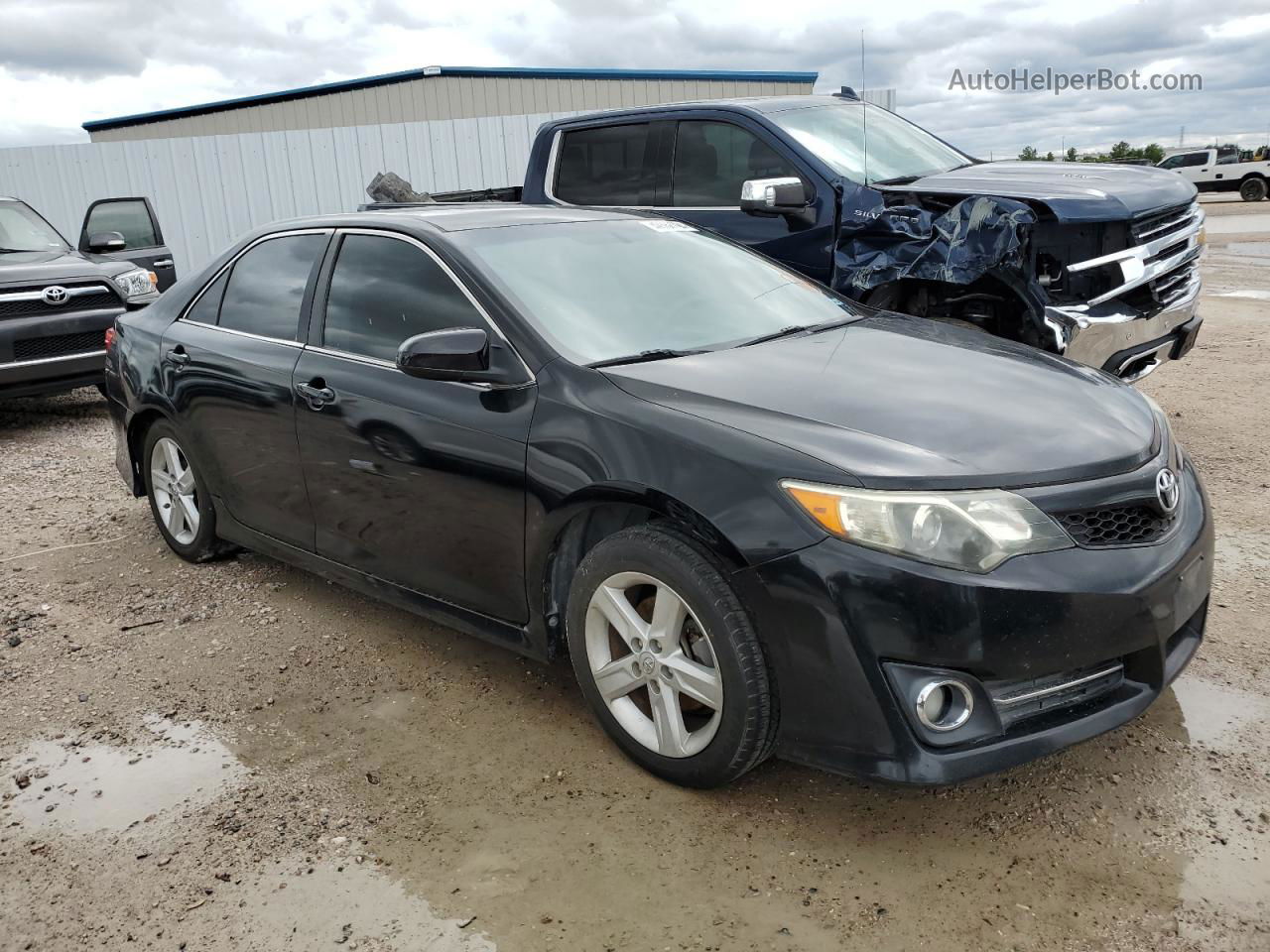 2014 Toyota Camry L Black vin: 4T1BF1FK3EU361059