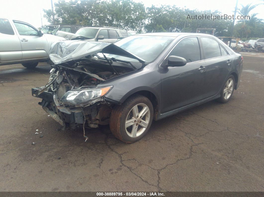 2014 Toyota Camry L/le/se/se Sport/xle Gray vin: 4T1BF1FK3EU374488