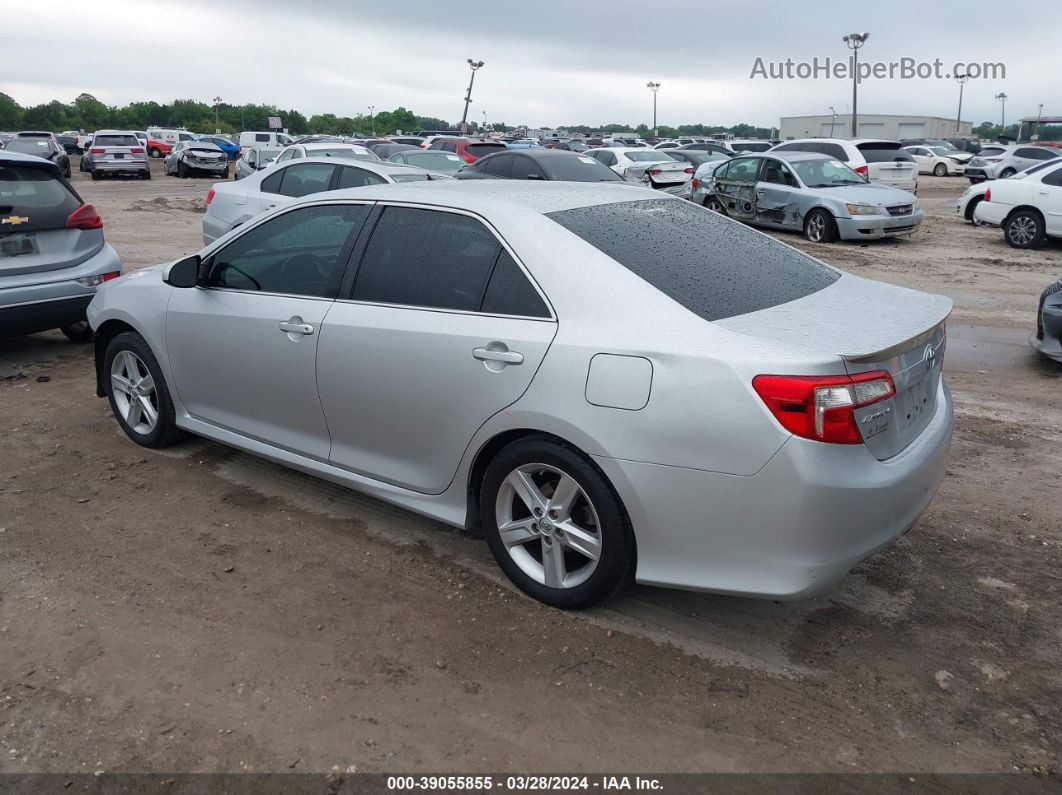 2014 Toyota Camry Se Silver vin: 4T1BF1FK3EU416383