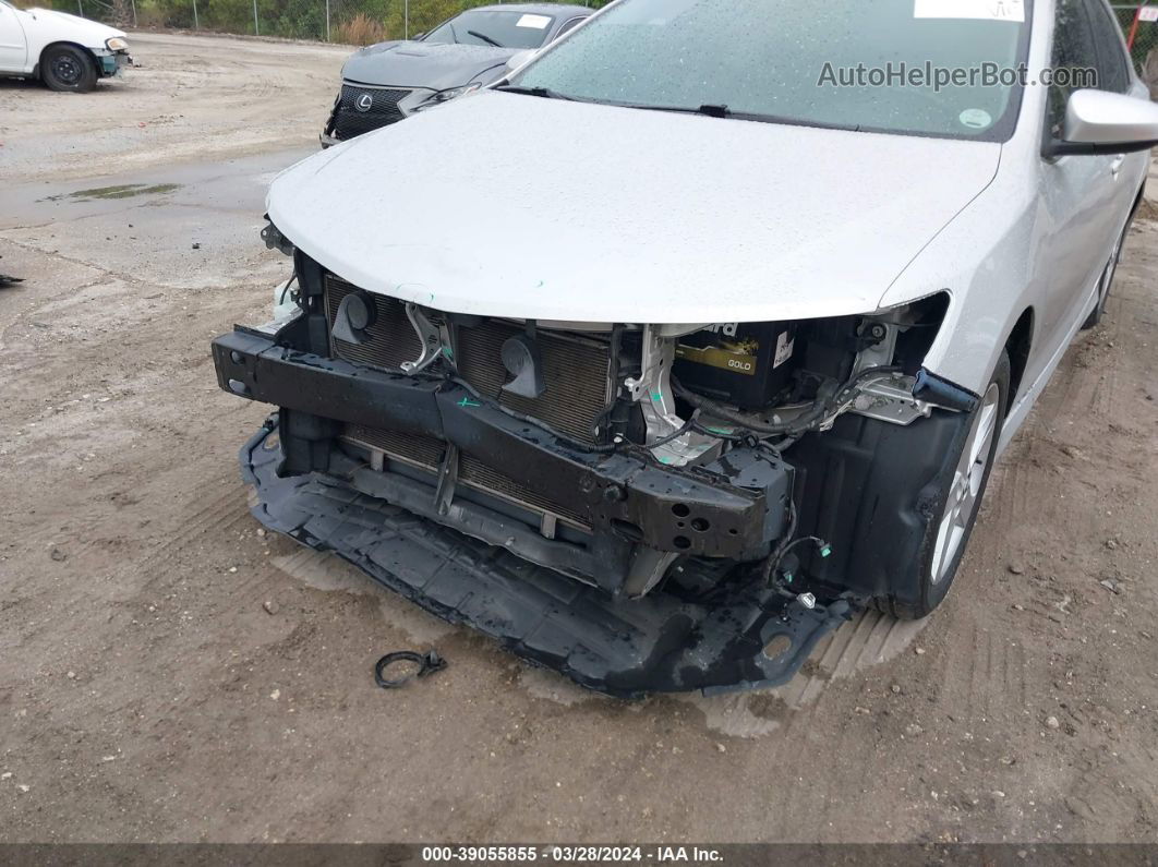 2014 Toyota Camry Se Silver vin: 4T1BF1FK3EU416383