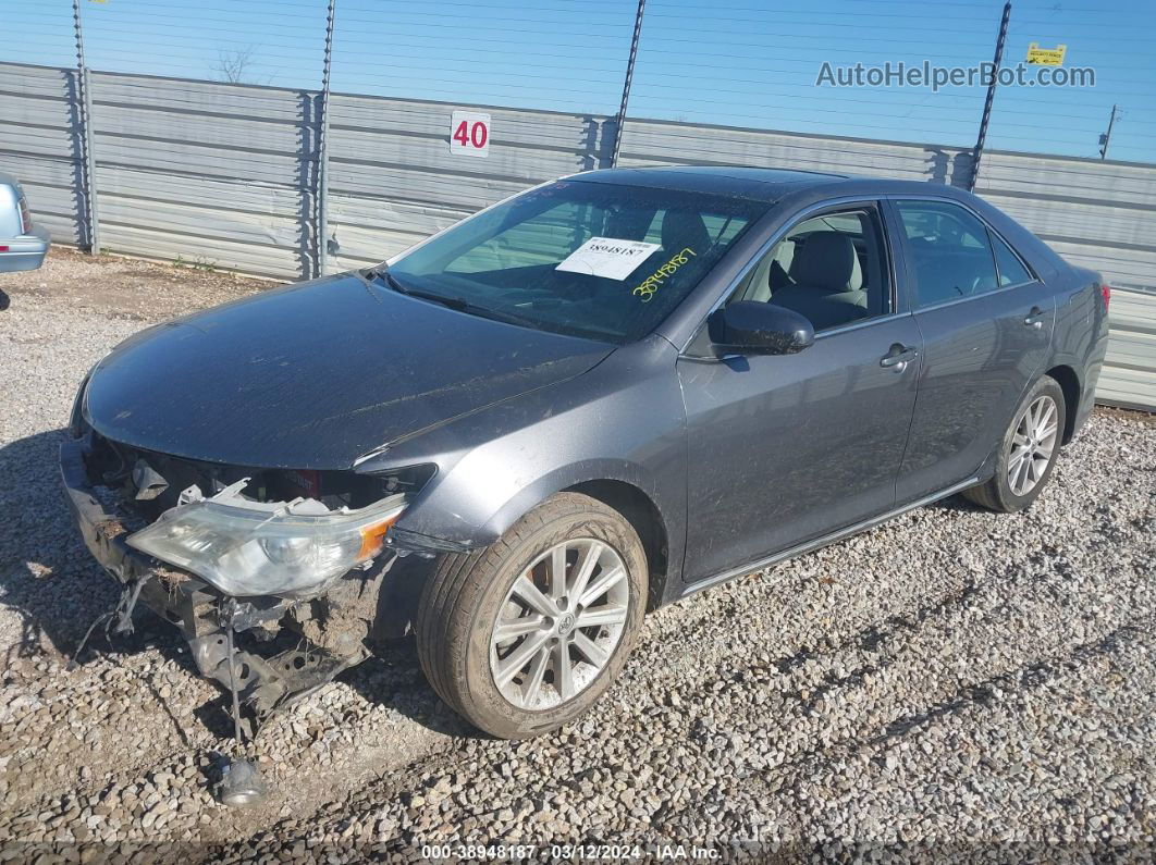 2014 Toyota Camry Xle Gray vin: 4T1BF1FK3EU730020