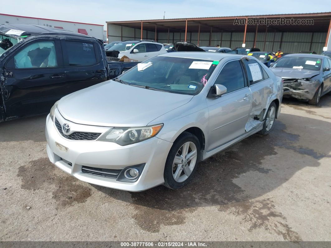 2014 Toyota Camry Se Silver vin: 4T1BF1FK3EU734925