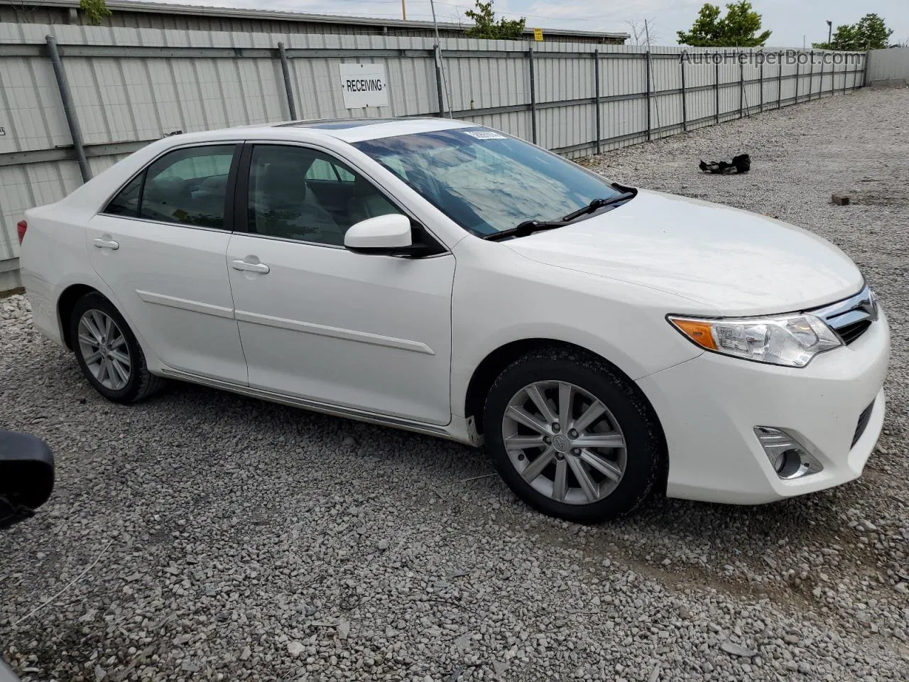 2014 Toyota Camry L White vin: 4T1BF1FK3EU761087