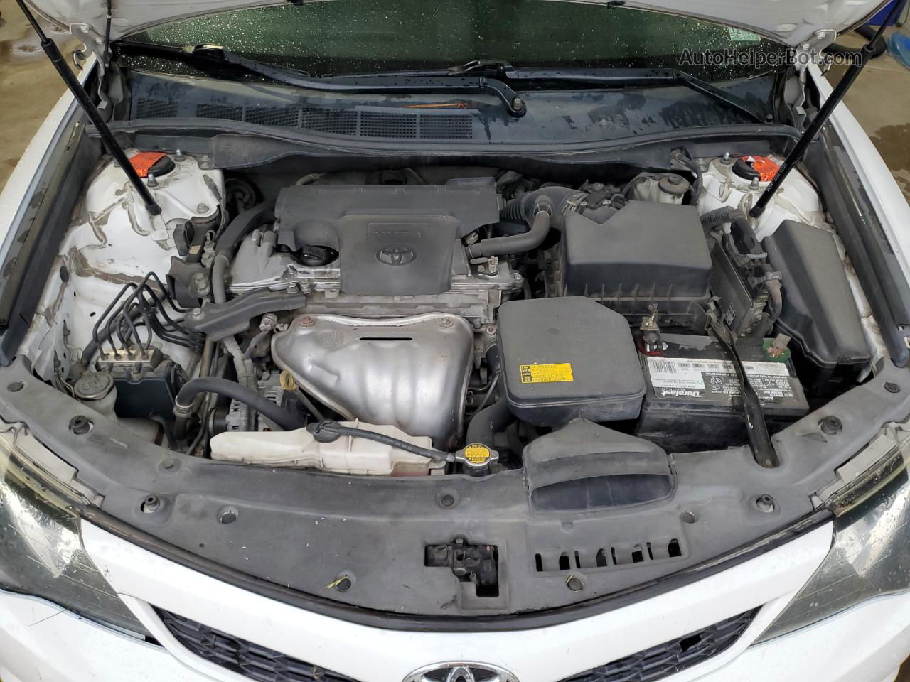 2014 Toyota Camry L Белый vin: 4T1BF1FK3EU784854