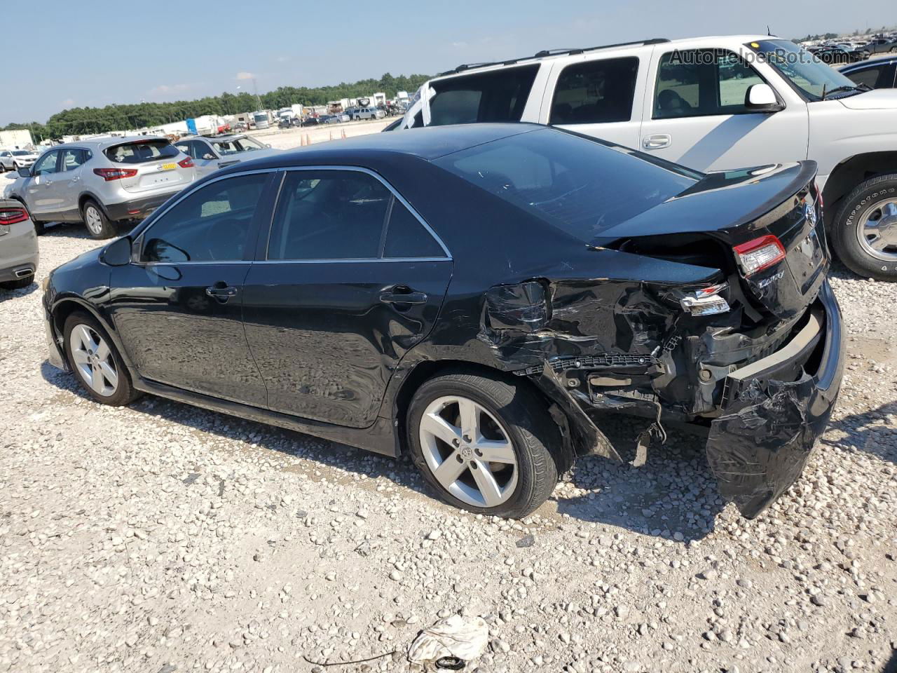 2014 Toyota Camry L Black vin: 4T1BF1FK3EU806965