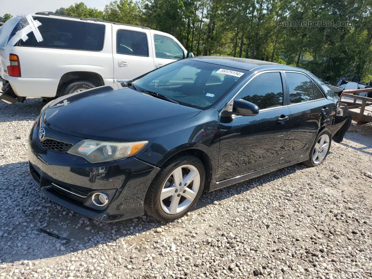 2014 Toyota Camry L Черный vin: 4T1BF1FK3EU806965