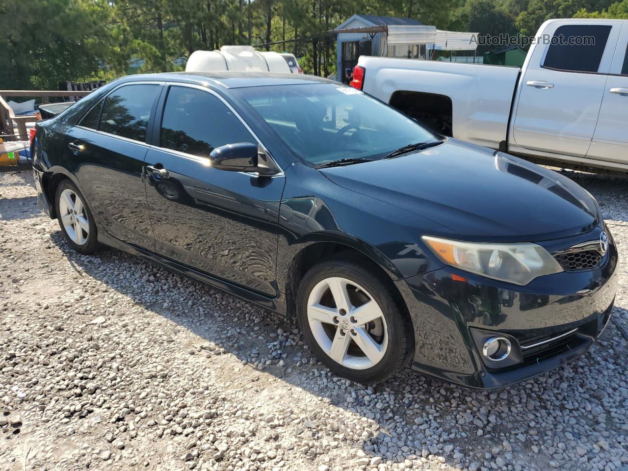 2014 Toyota Camry L Black vin: 4T1BF1FK3EU806965