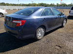 2014 Toyota Camry L Blue vin: 4T1BF1FK3EU844924