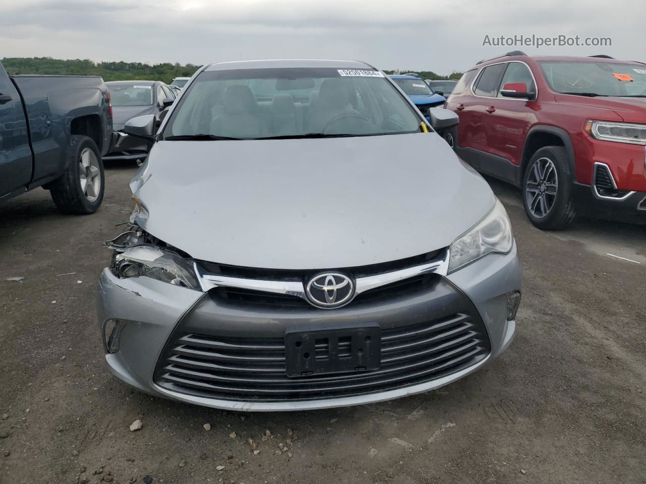 2016 Toyota Camry Le Silver vin: 4T1BF1FK3GU167375