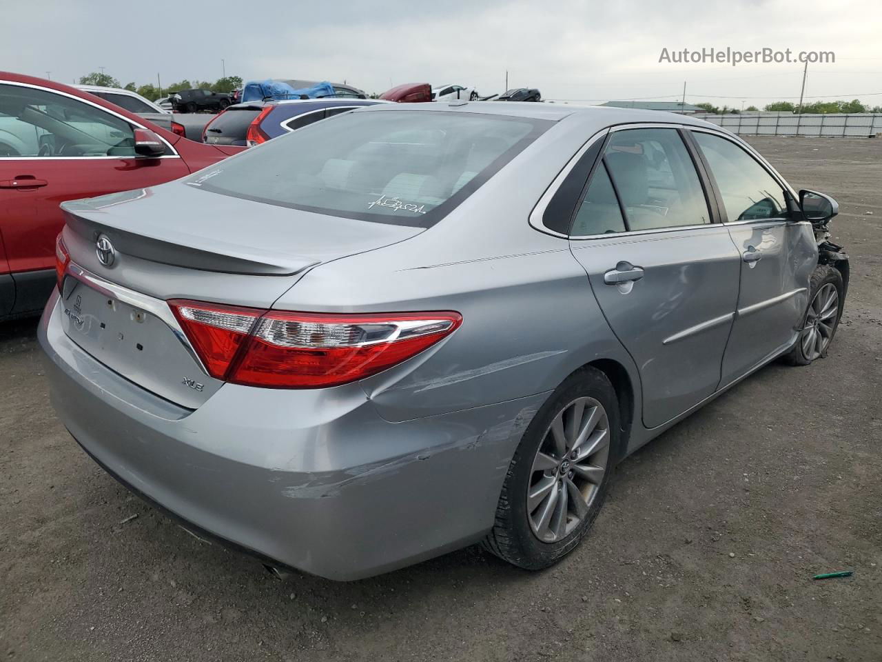 2016 Toyota Camry Le Silver vin: 4T1BF1FK3GU167375