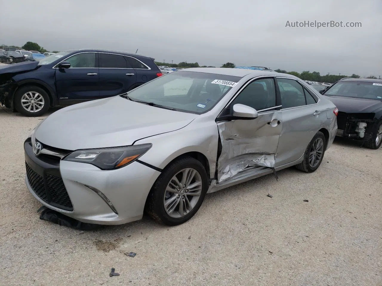 2016 Toyota Camry Le Silver vin: 4T1BF1FK3GU181566