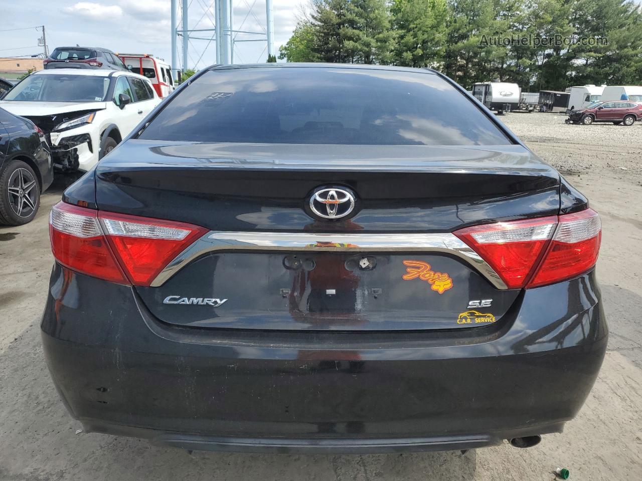 2016 Toyota Camry Le Black vin: 4T1BF1FK3GU216929